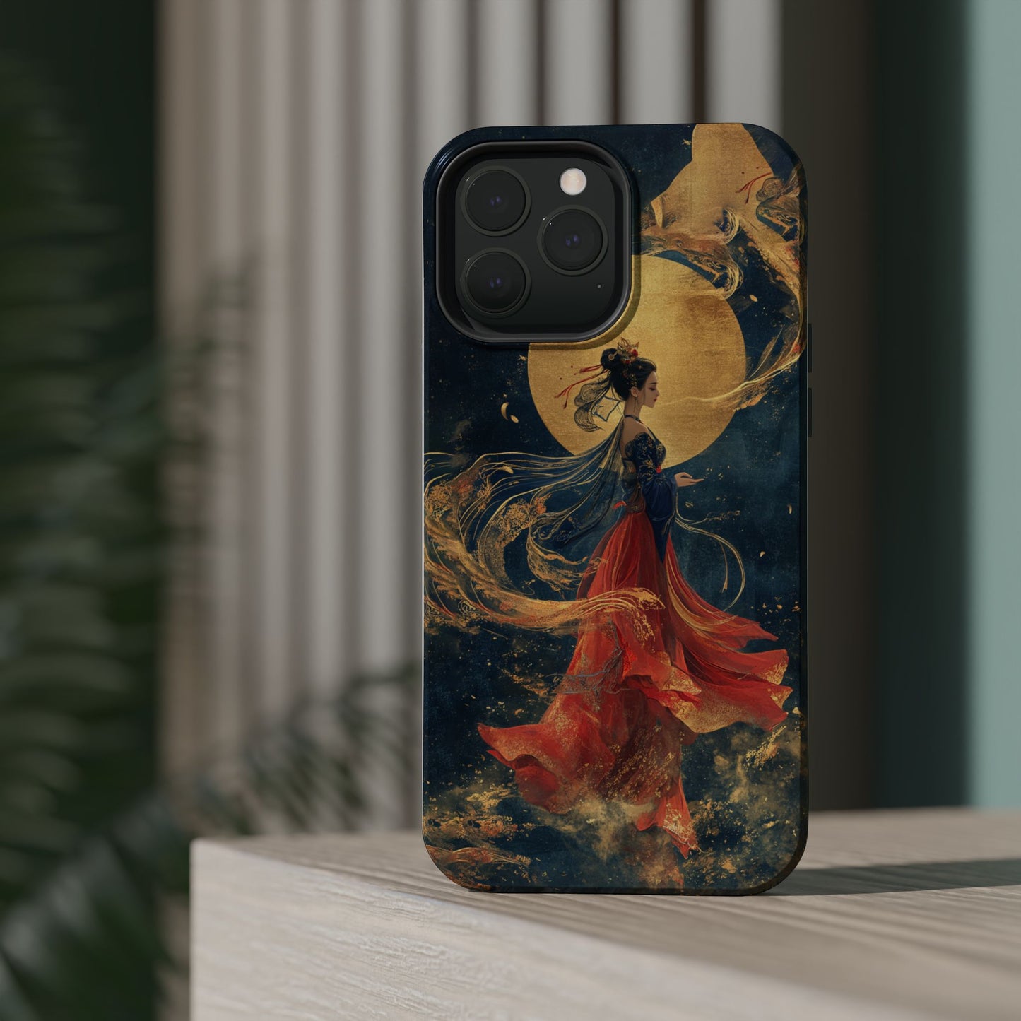 Chinese Moon Goddess Phone Case | Elegant Lunar Fantasy DesignMagnetic Impact-Resistant Phone Case