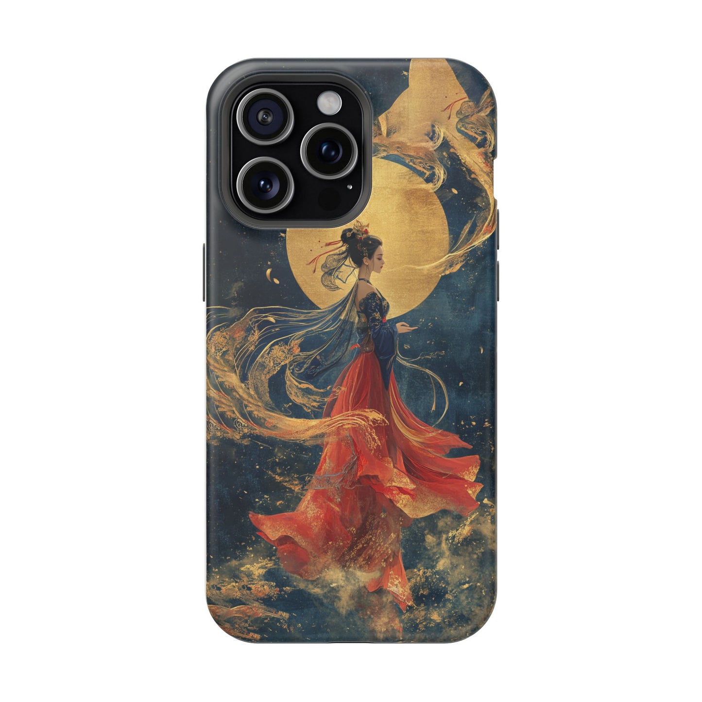 Chinese Moon Goddess Phone Case | Elegant Lunar Fantasy DesignMagnetic Impact-Resistant Phone Case