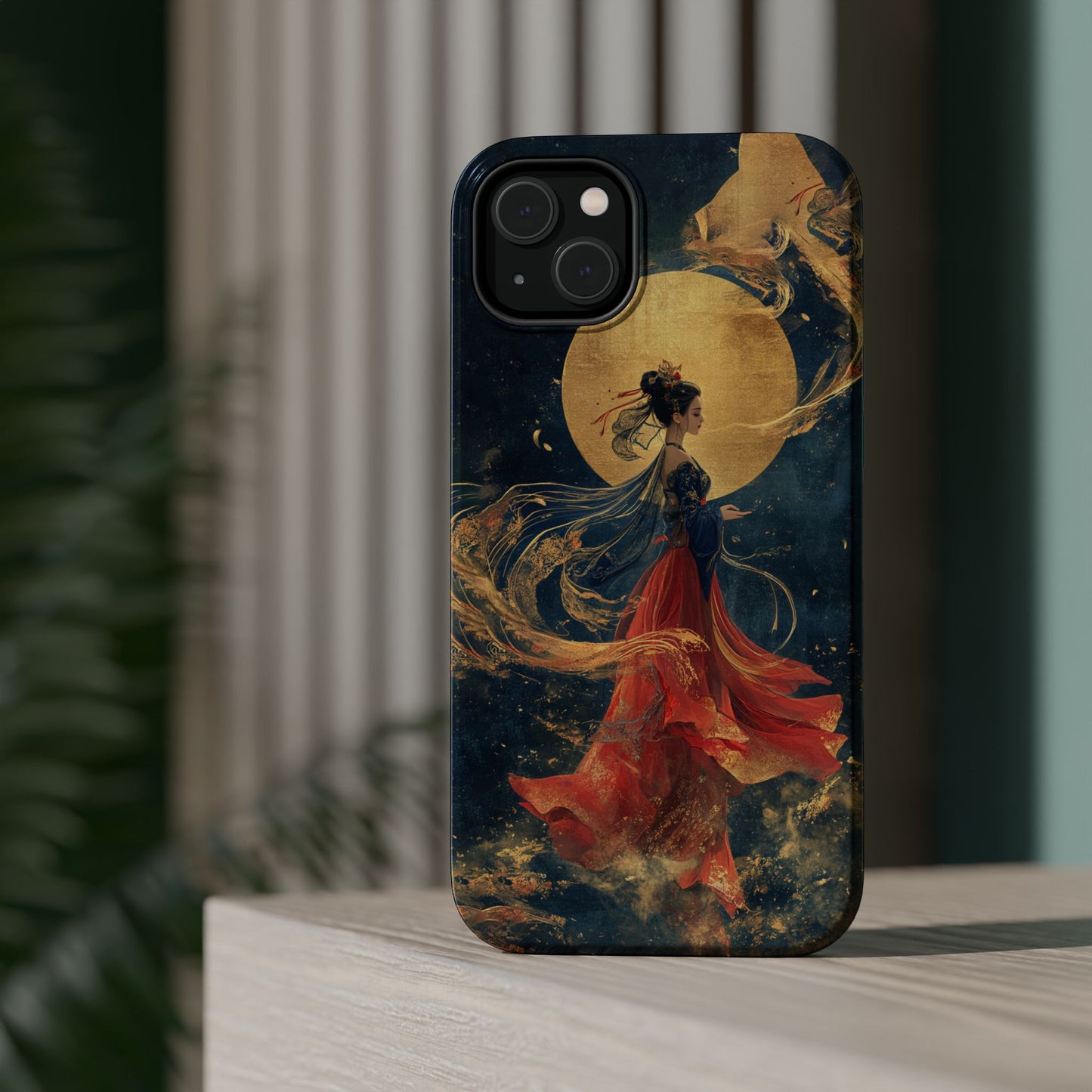 Chinese Moon Goddess Phone Case | Elegant Lunar Fantasy DesignMagnetic Impact-Resistant Phone Case