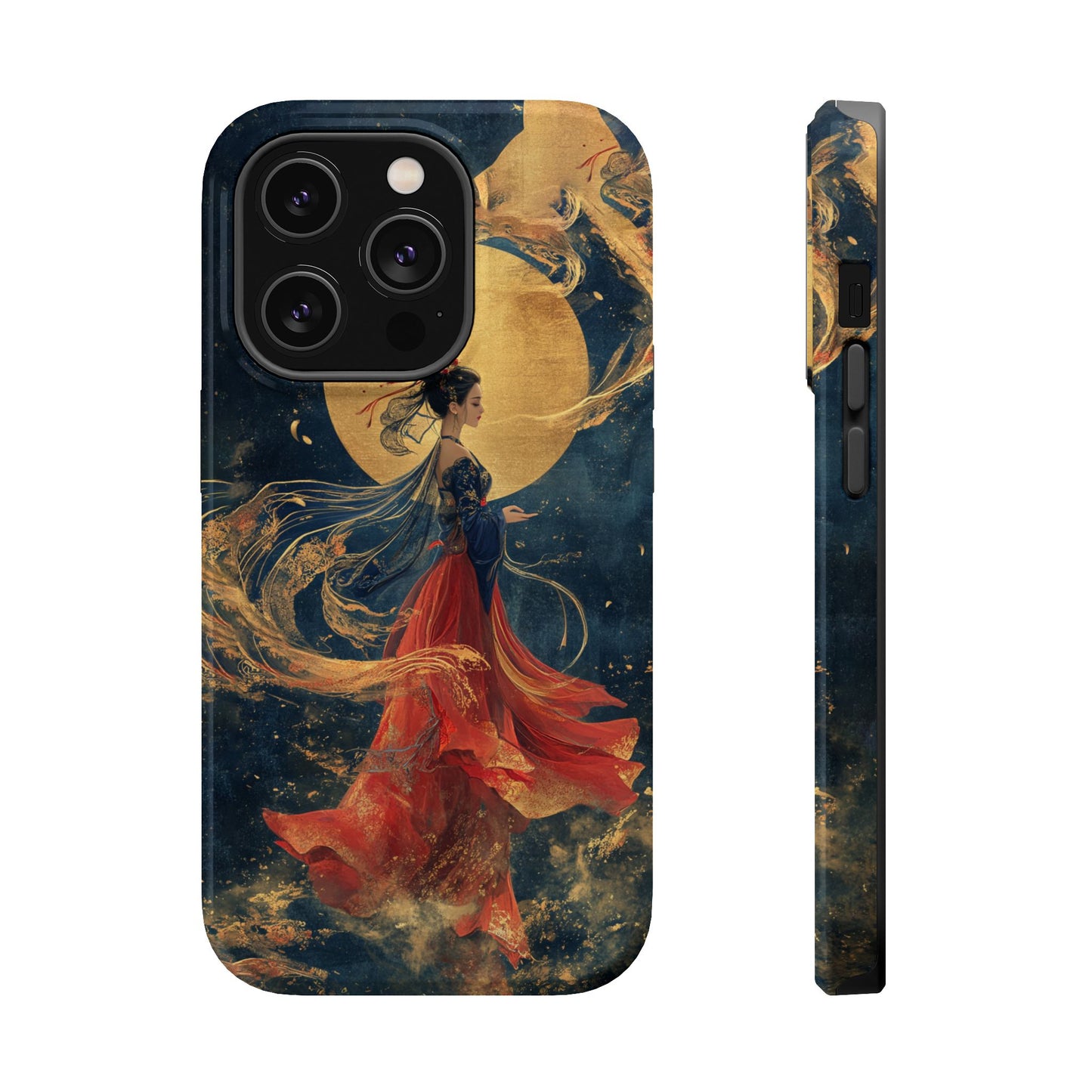 Chinese Moon Goddess Phone Case | Elegant Lunar Fantasy DesignMagnetic Impact-Resistant Phone Case
