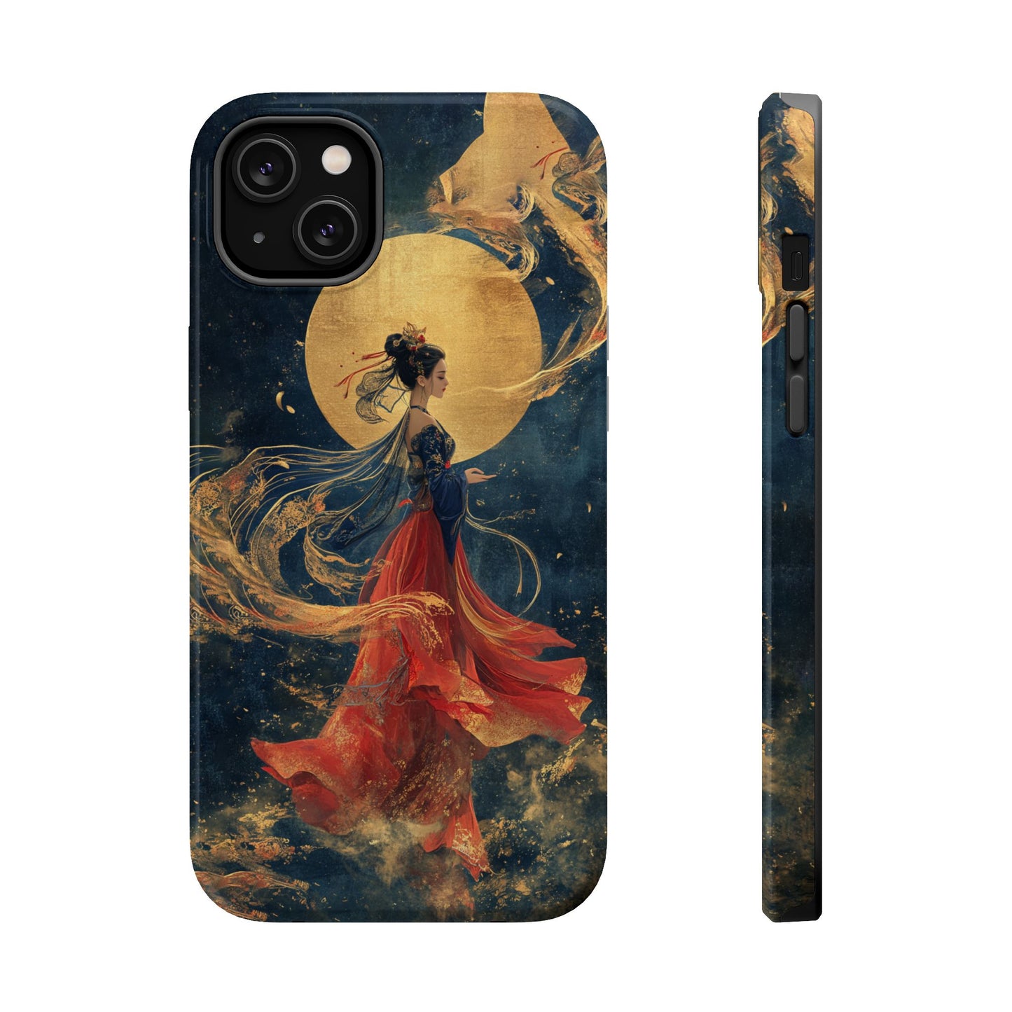 Chinese Moon Goddess Phone Case | Elegant Lunar Fantasy DesignMagnetic Impact-Resistant Phone Case