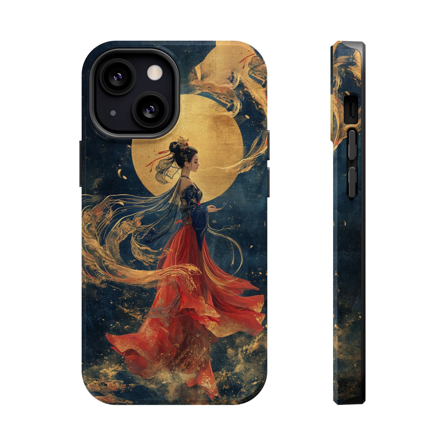 Chinese Moon Goddess Phone Case | Elegant Lunar Fantasy DesignMagnetic Impact-Resistant Phone Case