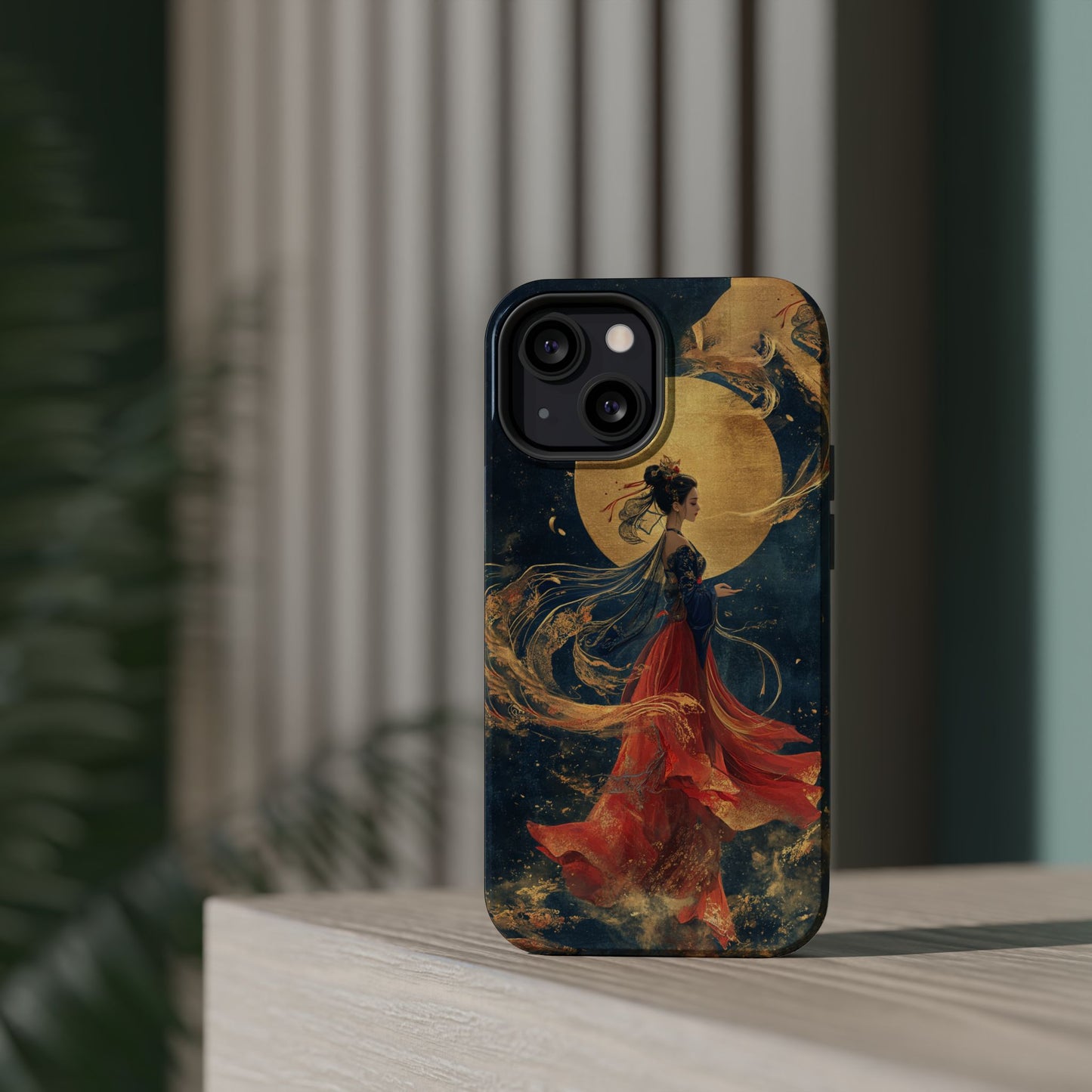 Chinese Moon Goddess Phone Case | Elegant Lunar Fantasy DesignMagnetic Impact-Resistant Phone Case