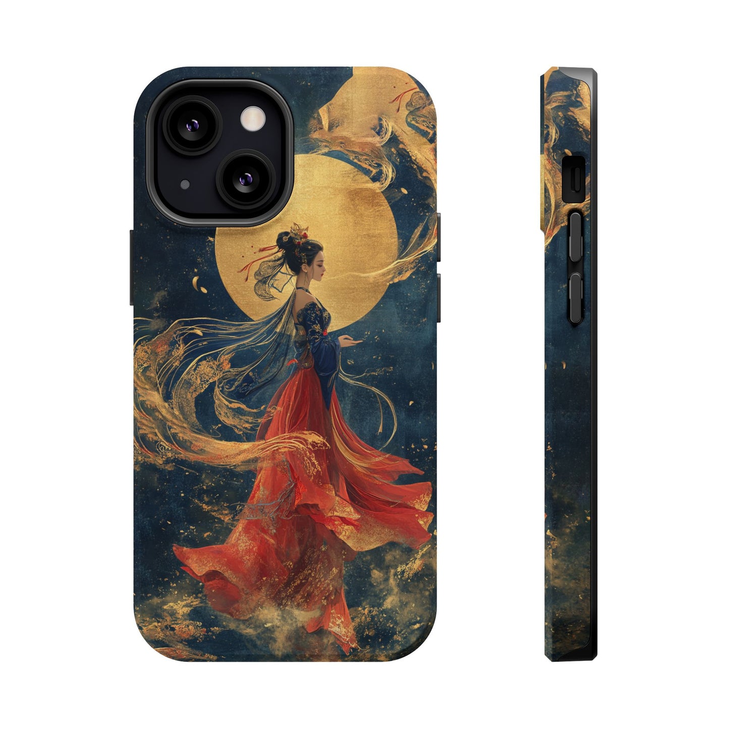 Chinese Moon Goddess Phone Case | Elegant Lunar Fantasy DesignMagnetic Impact-Resistant Phone Case