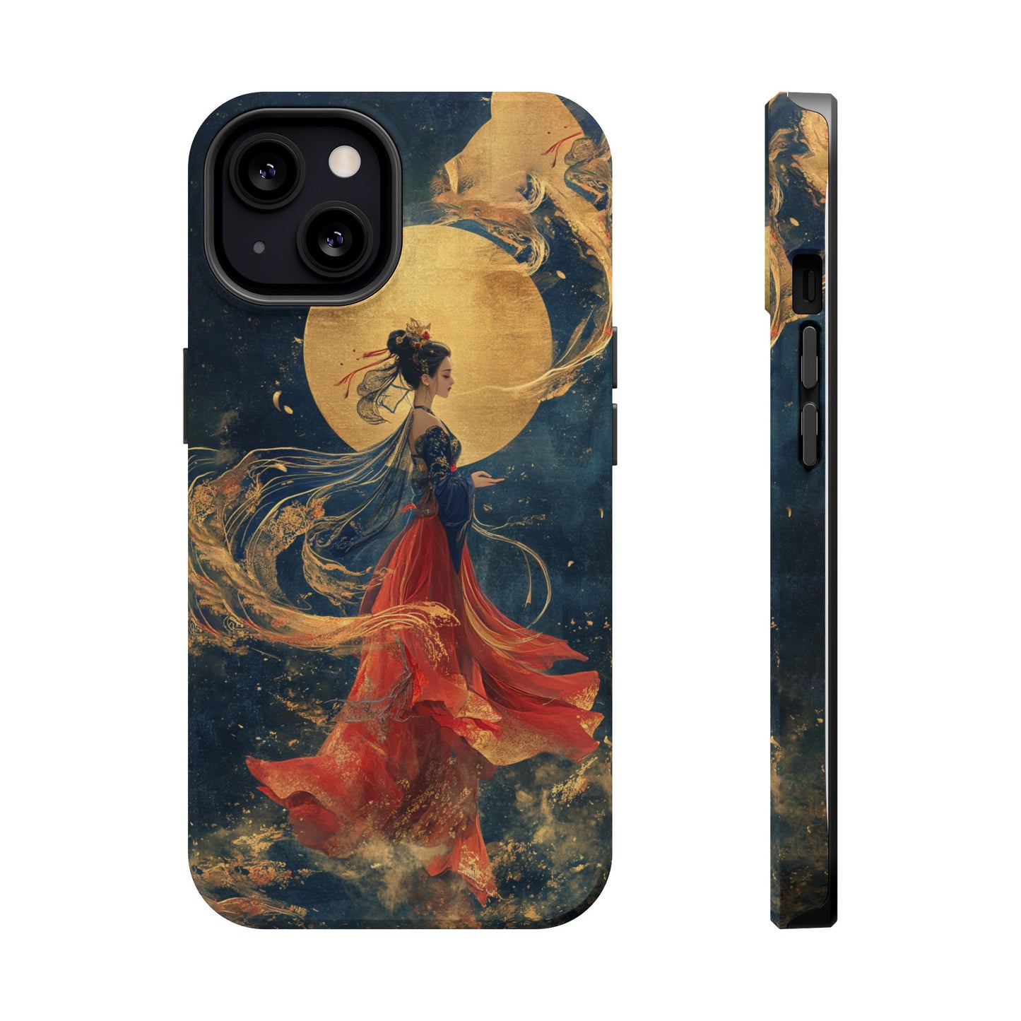 Chinese Moon Goddess Phone Case | Elegant Lunar Fantasy DesignMagnetic Impact-Resistant Phone Case