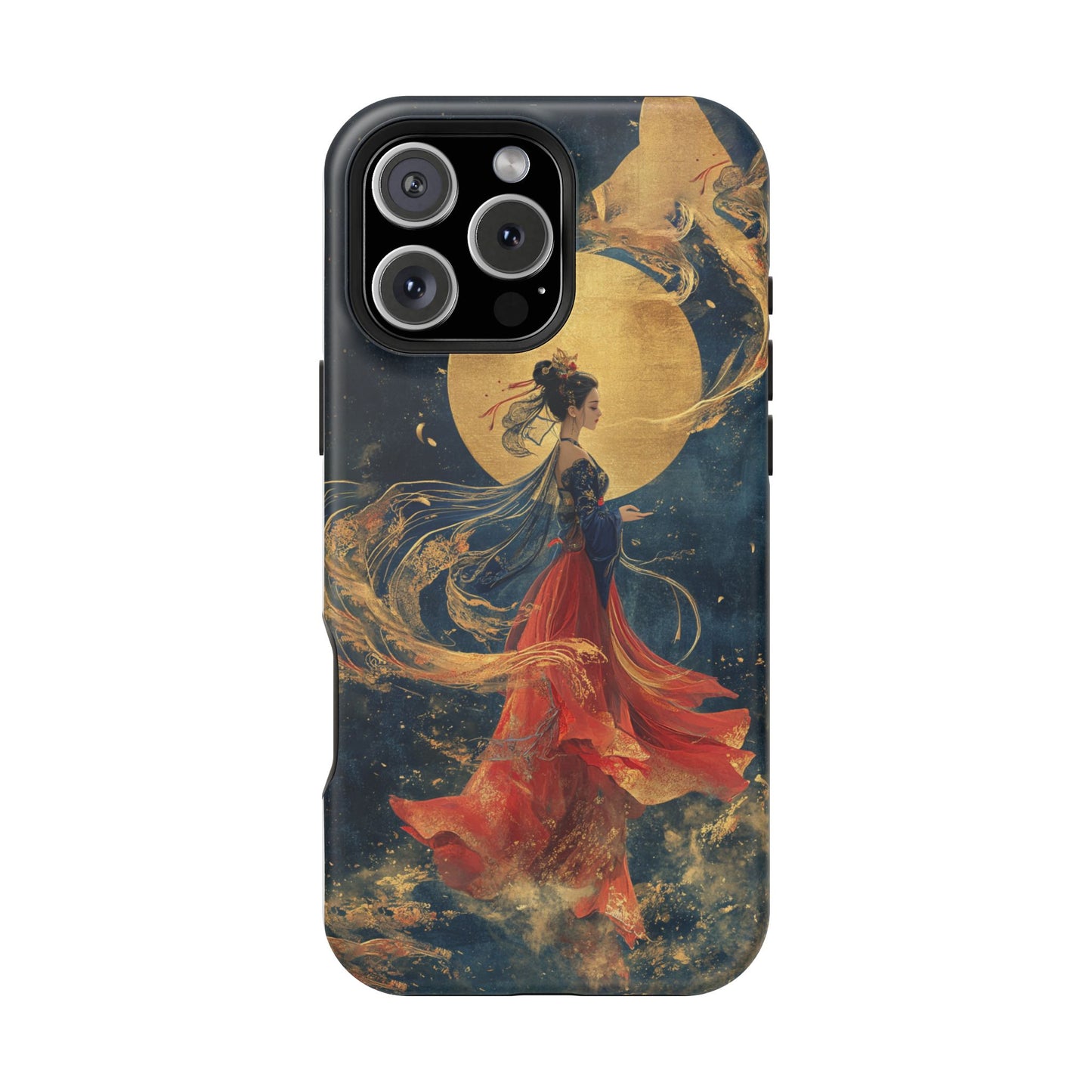 Chinese Moon Goddess Phone Case | Elegant Lunar Fantasy DesignMagnetic Impact-Resistant Phone Case