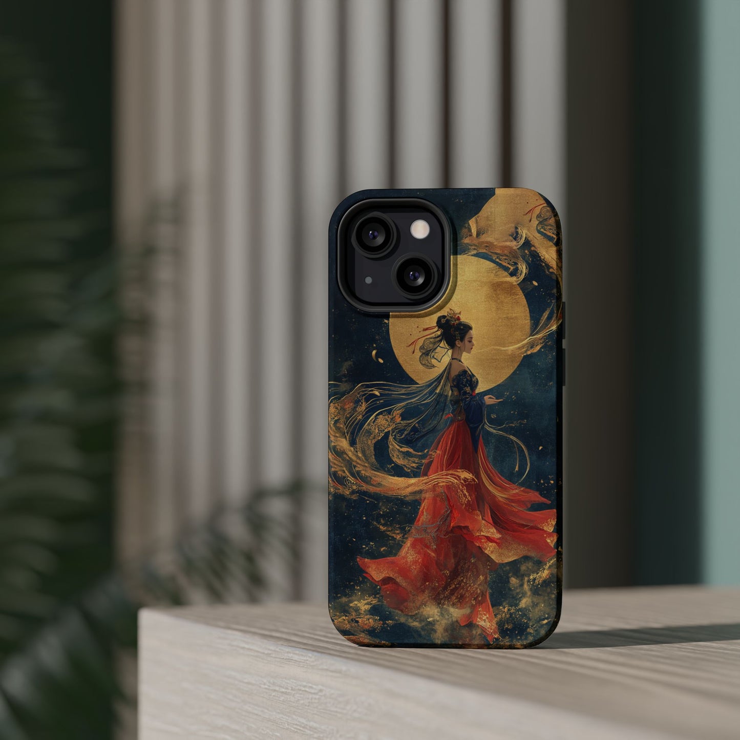 Chinese Moon Goddess Phone Case | Elegant Lunar Fantasy DesignMagnetic Impact-Resistant Phone Case