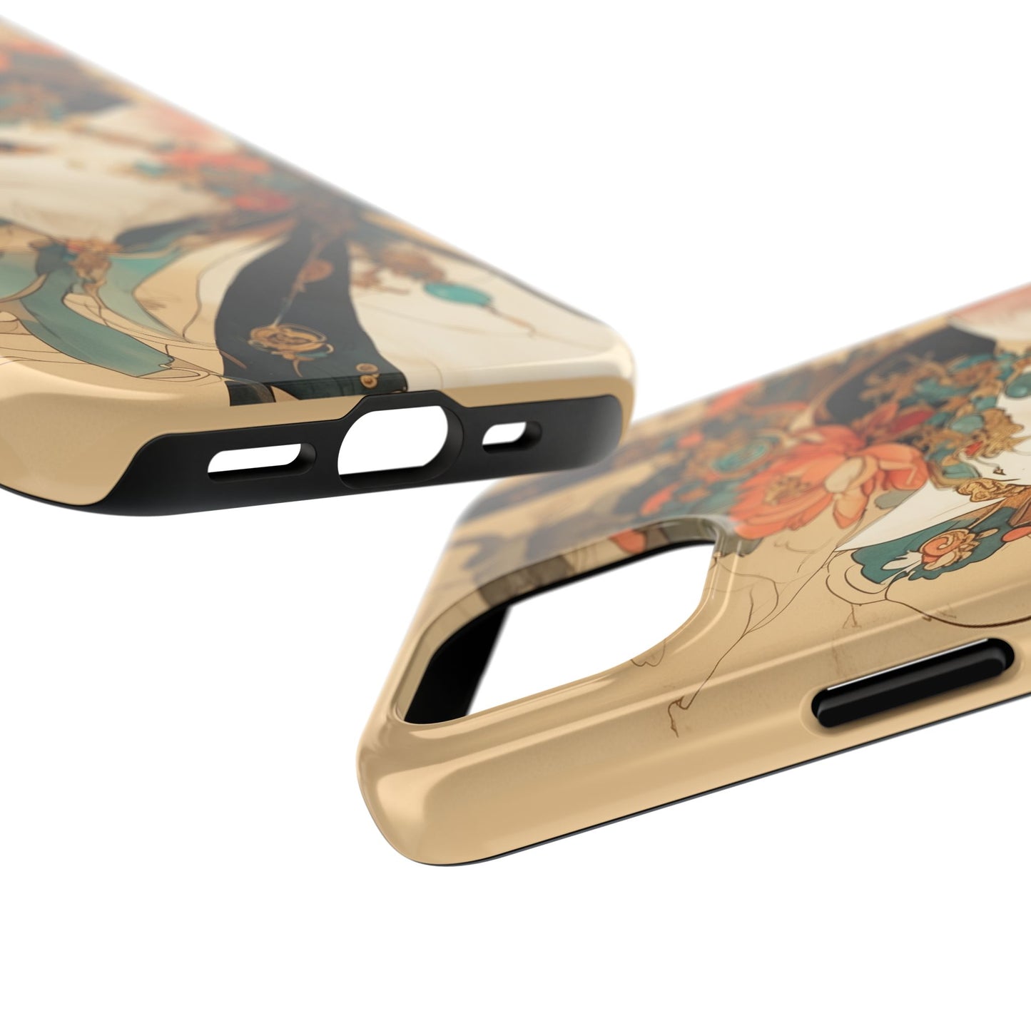 Oriental Cat Phone Case · Tang Dynasty Aesthetic · Art × Tech Fusion