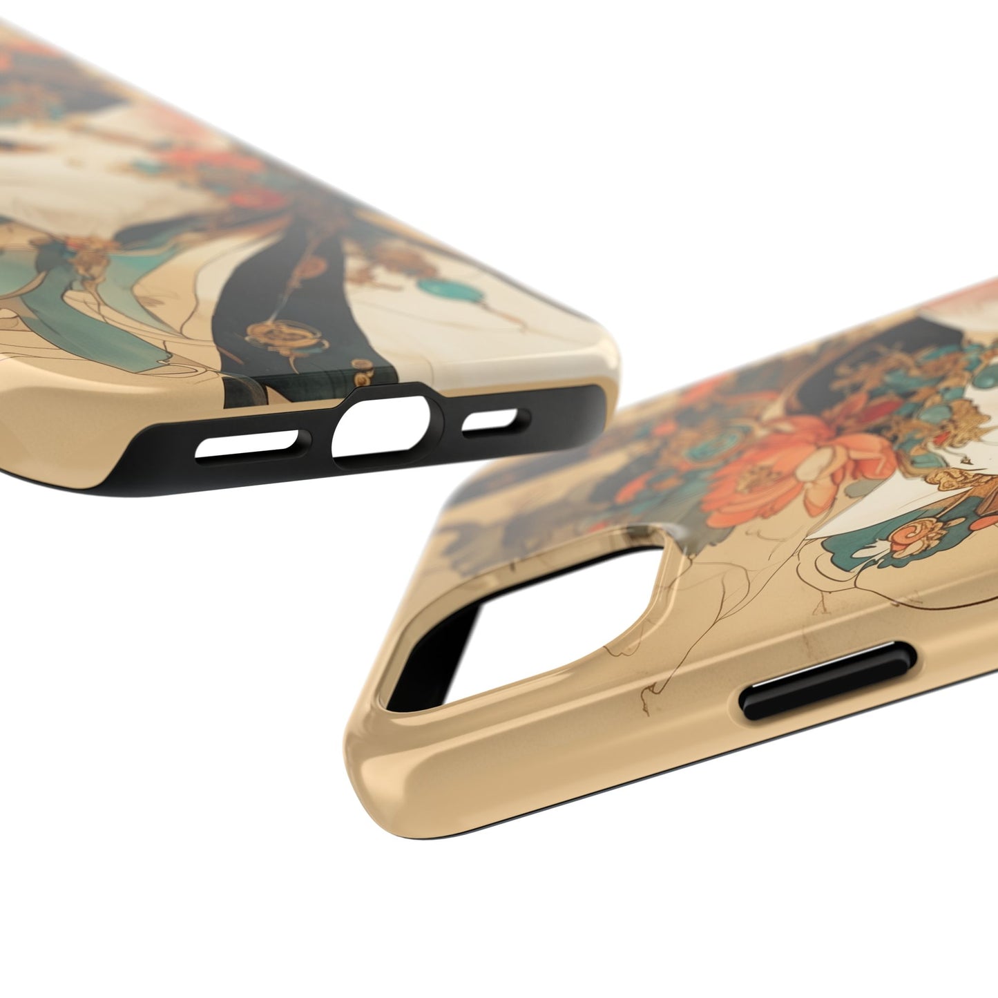 Oriental Cat Phone Case · Tang Dynasty Aesthetic · Art × Tech Fusion